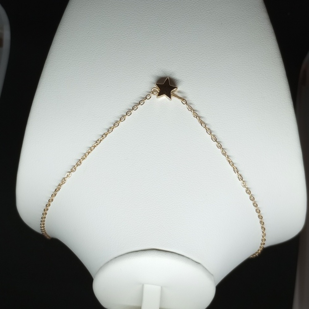 STAR LIGHT⭐STAR BRIGHT⭐ 14KGF STAR NECKLACE